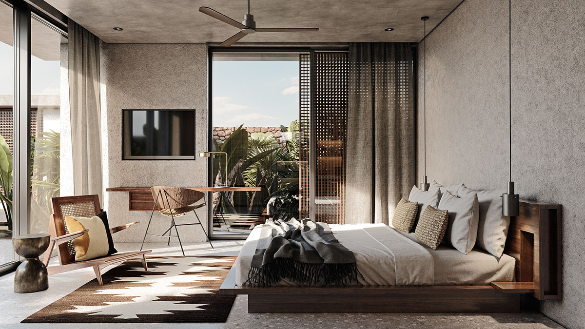 Tropical Family Room Shared Pool